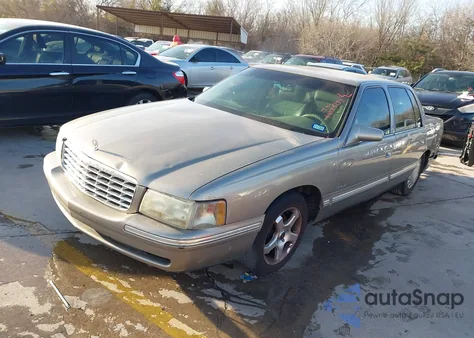 1999 Cadillac Deville Standard from USA, damaged, VIN 1G6KD54Y3XU756888